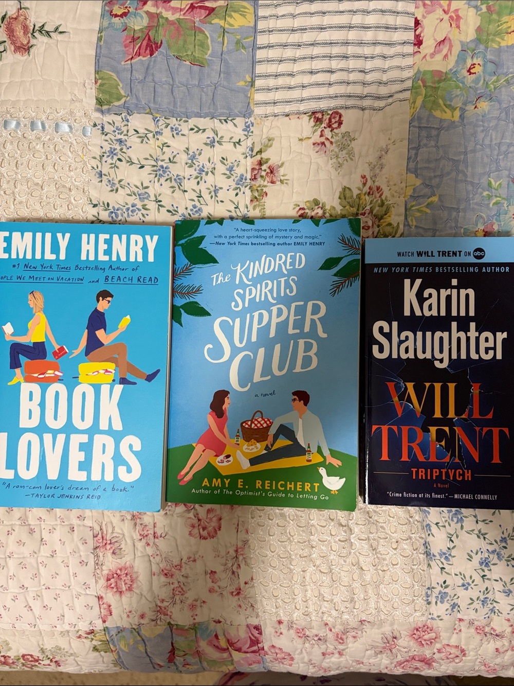 Book Lovers, The Kindred Spirits Supper Club and Will Trent